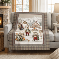 PLAID DIGITALE 130X160 SHERPA Tellini S.r.l. Ingrosso Abbigliamento